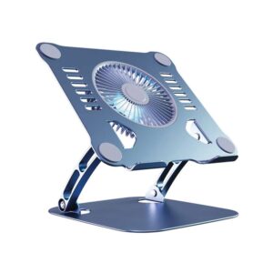 aluminum laptop tablet stand with cooling fan.jpg