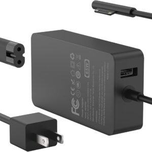 apple microsoft surface pro 7 pro 6 pro 5 pro 4 surface lapatop surface book surface go charger 65w replacement adapter.jpg