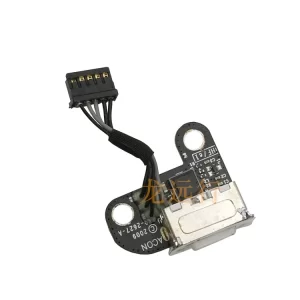 macbook pro a1342 dc power jack board replacement – charging port board 820 2627 a 2009 2010.webp