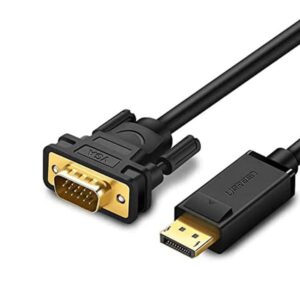 ugreen dp male to vga male cable 1.5m black dp105 ug 10247.jpg