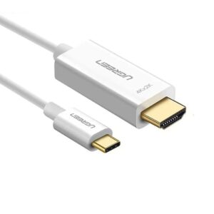 ugreen usb type c to hdmi cable male to male abs case 1.5m white mm121 ug 30841.jpg