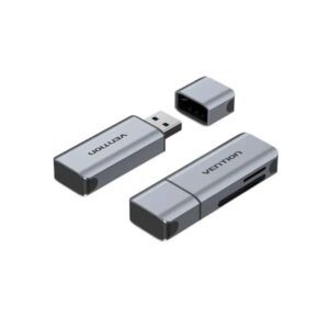 vention 2 in 1 usb 3.0 a card readersdtf gray dual drive letter aluminum alloy type clih0.jpg