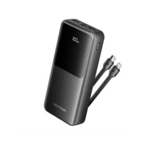 vention 20000mah power bank micro usb usb c usb a usb a with integrated usb c and lightning cables 22.5w black led display type fhpb0.jpg