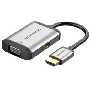 vention hdmi to hdmivga converter 0.15m gray metal type afvhb.jpg