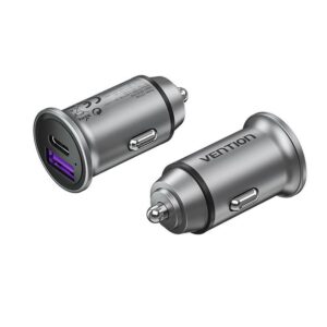 vention two port usb aa3030 car charger gray mini style aluminium alloy type fffho.jpg