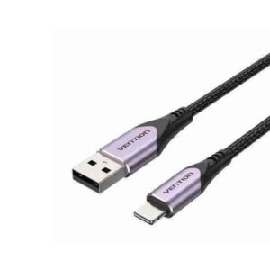 vention usb 2.0 a male to lightning male cable purple 1m aluminum alloy type labvf.jpg