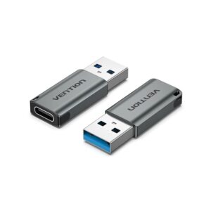 vention usb 3.0 male to usb c female adapter gray aluminum alloy type cdpho.jpg