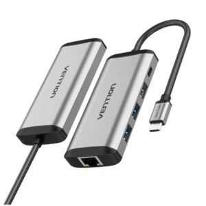 vention usb c multi functional 5 in 1 docking station type c to usb 3.03 ports gigabit ethernet pd docking station tgdhb.jpg
