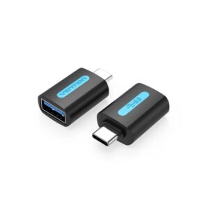 vention usb c male to usb 3.0 female otg adapter black pvc type cdubo.jpg