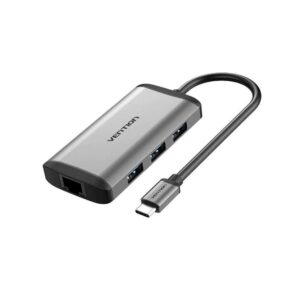 vention usb c multi function 6 in 1 docking station type c to hdmi usb 3.0 3 port rj45 pd 87w converter 0.5m gray cnchb.jpg